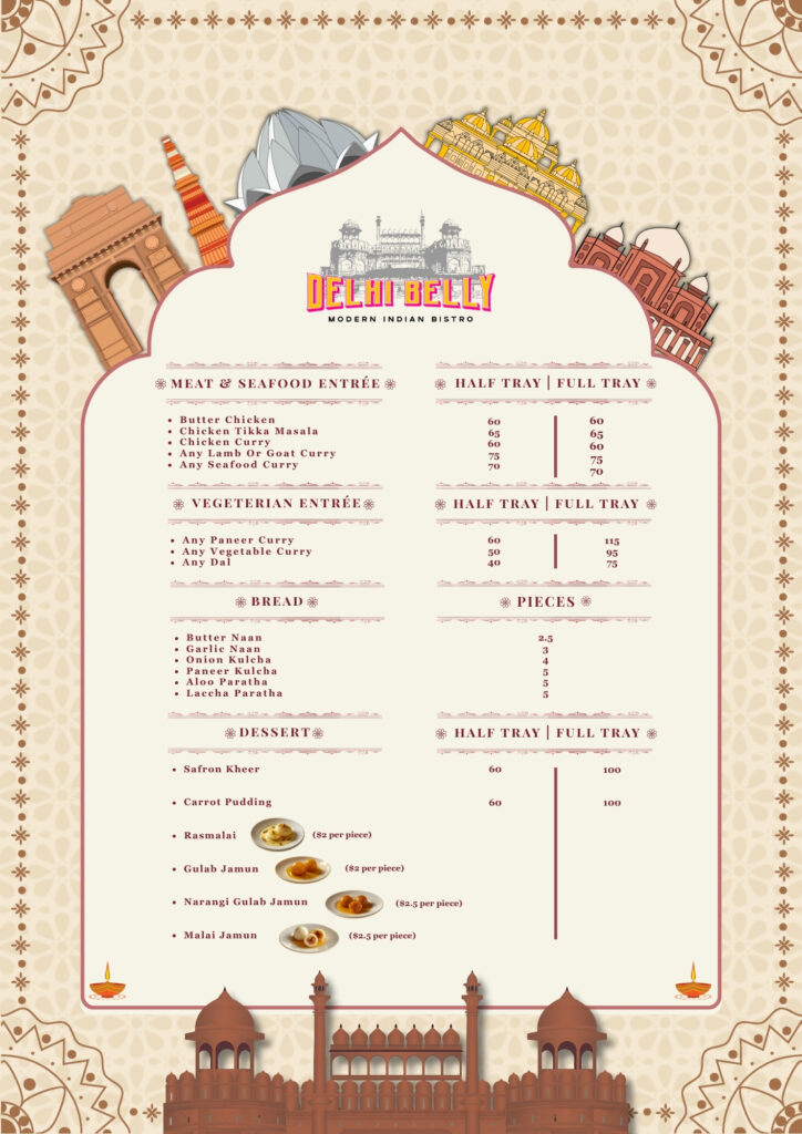 Catering Menu Design 2